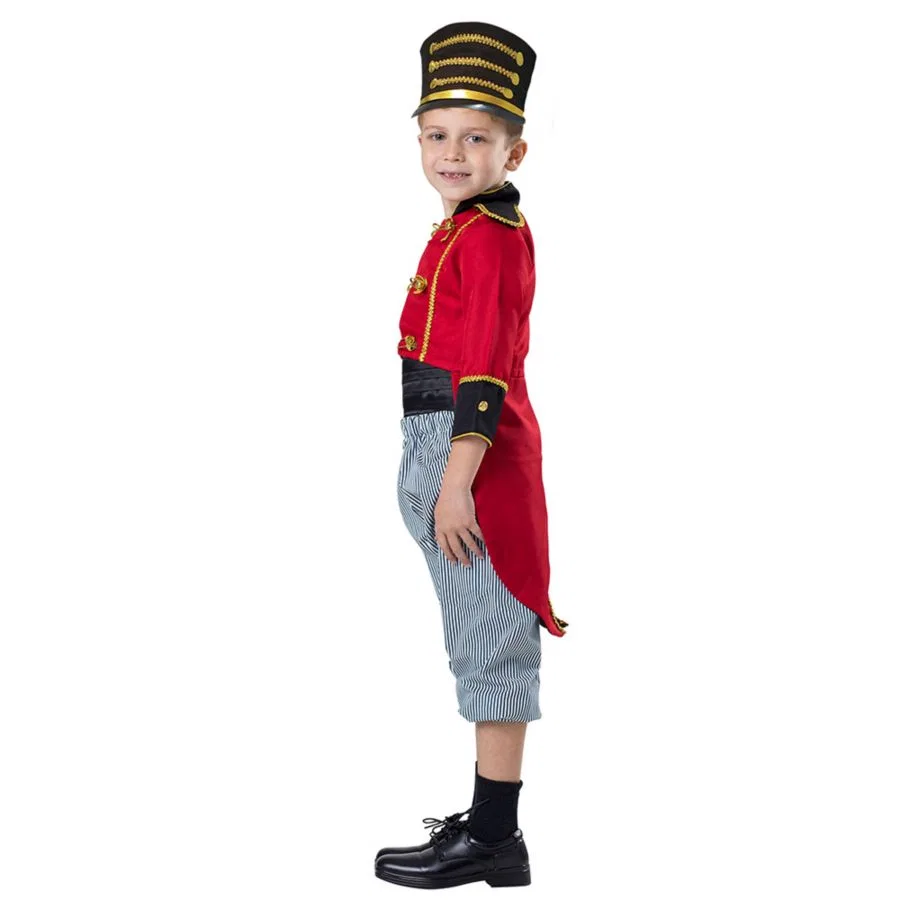 Костюм Щелкунчика для мальчиков (детский) Dress Up America, красный — фото 4