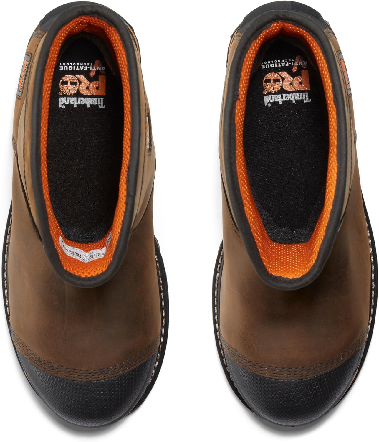 Timberland PRO мужские ботинки Boondock Pull-on с композитным защитным носком, устойчивые к проколам, утепленные, водонепроницаемые, Brown-2024 New — фото 4