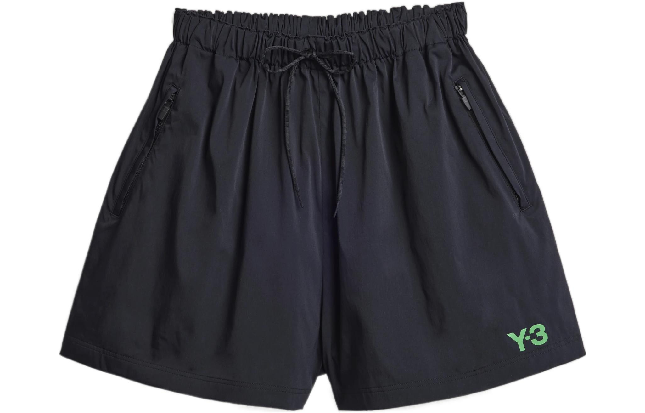 

Y-3 Женские повседневные шорты черного цвета