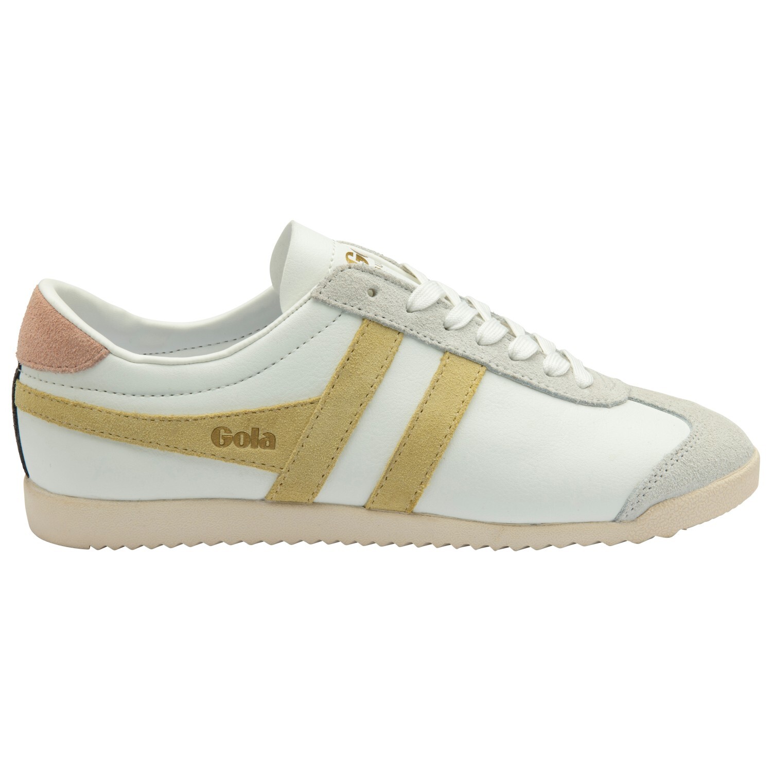 

Кроссовки Gola Women's Bullet Pure, цвет White/Lemon/Pearl Pink