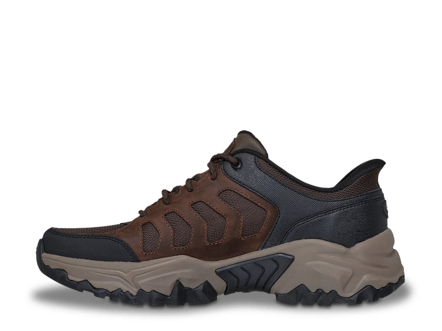 Кроссовки Skechers Slip-Ins Relaxed Fit Terraform Jagger Trail Shoe - Men's, темно-коричневый — фото 2