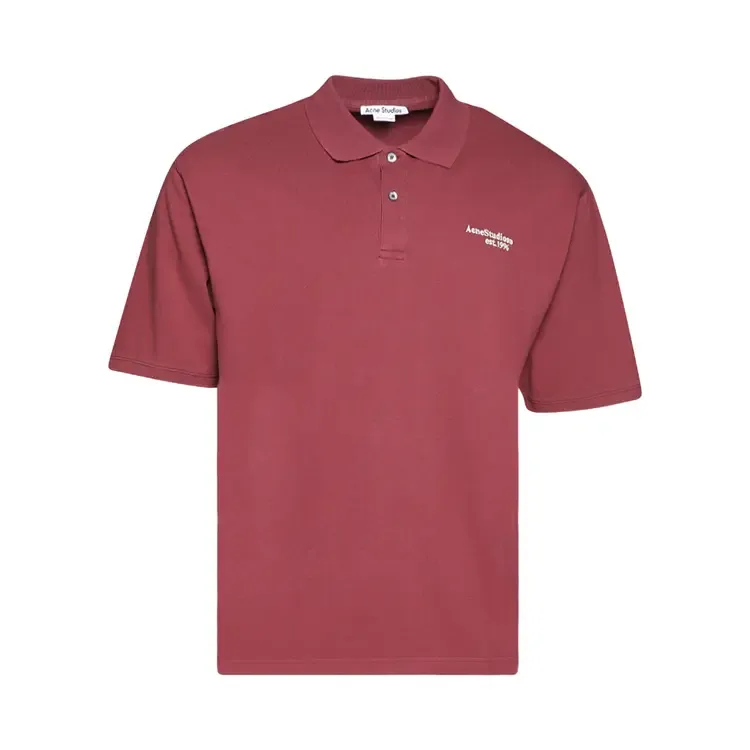 Поло Acne Studios 'Ace Maroon Red'