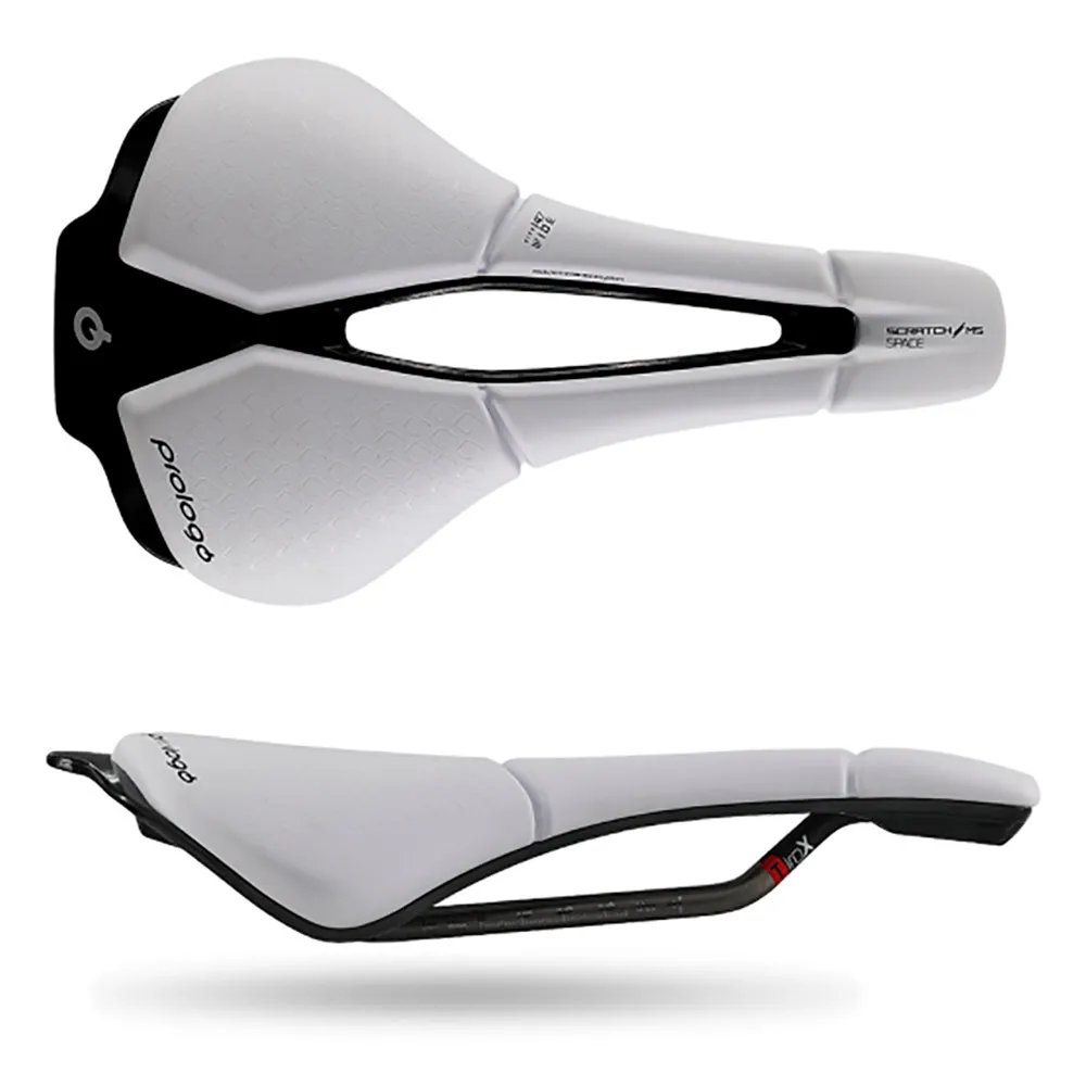 

Седло Prologo Scratch M5 Space Tirox 147 mm, серебряный