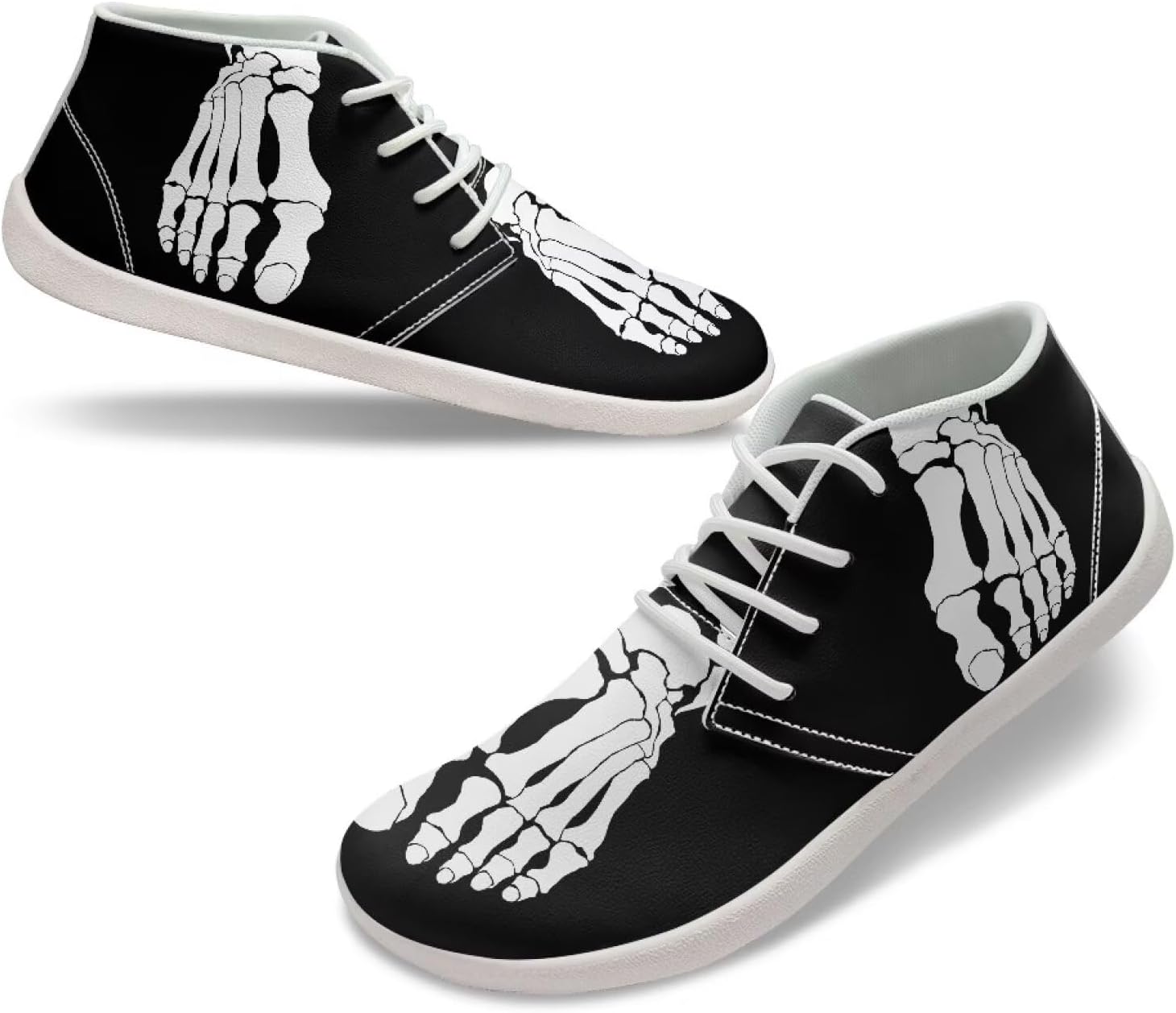 

Мужские кроссовки для бега, походные ботинки, водонепроницаемые кожаные туфли для мужчин Fonplted, Skeleton Feet