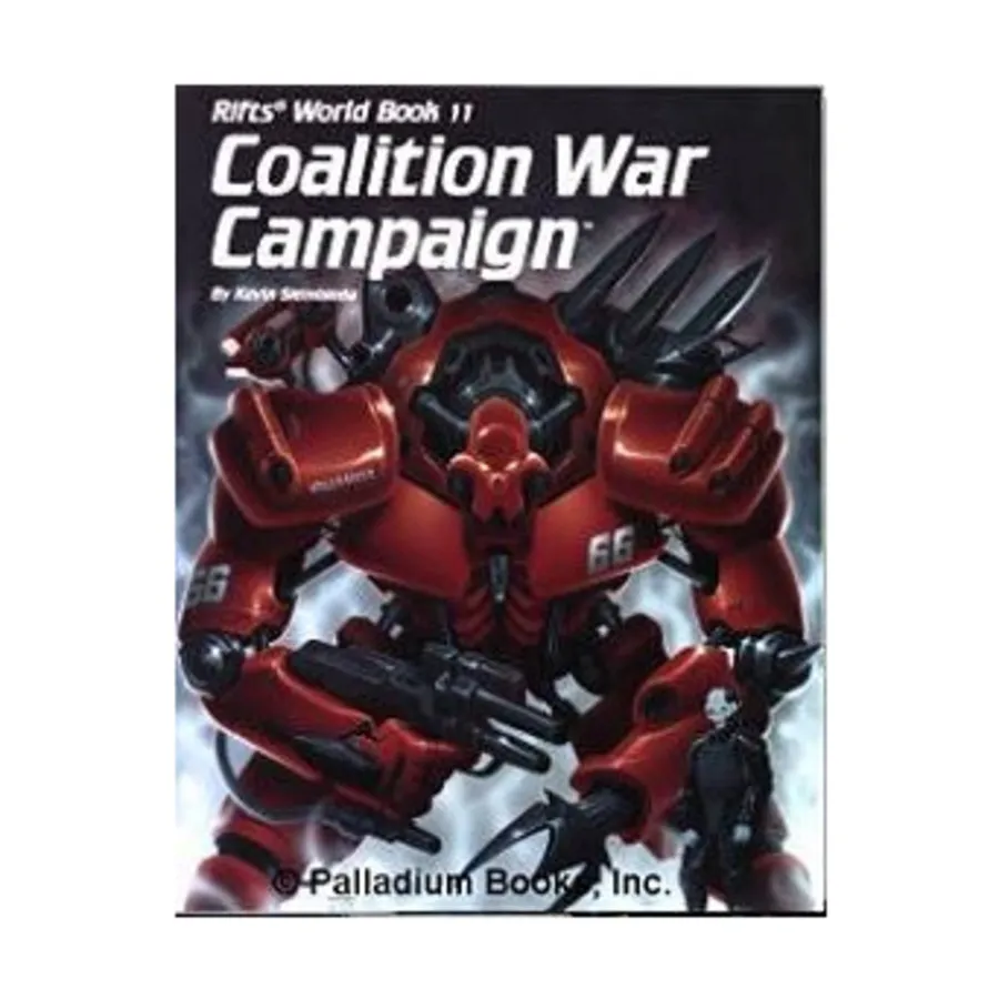 

Coalition War Campaign, Rifts - World Books #01 - #15, мягкая обложка