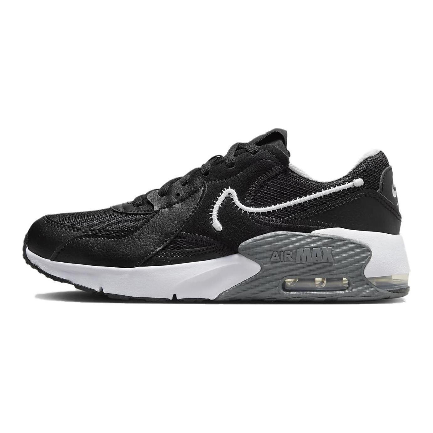 Кроссовки Nike Air Max Excee GS 'Black Dark Grey', черный