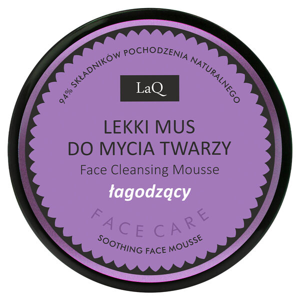 

Успокаивающий мусс для умывания лица, 100 мл Laq Króliczka niezapominajka