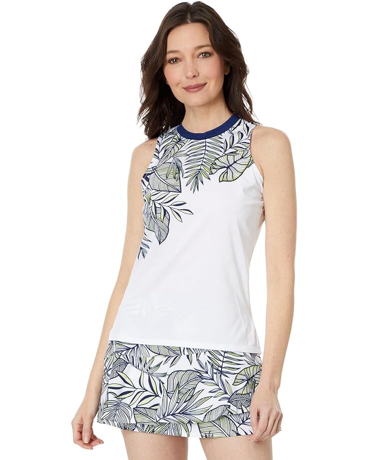 

Майка Tail Activewear Tana Crew Tennis Tank, цвет Palm Odyssey