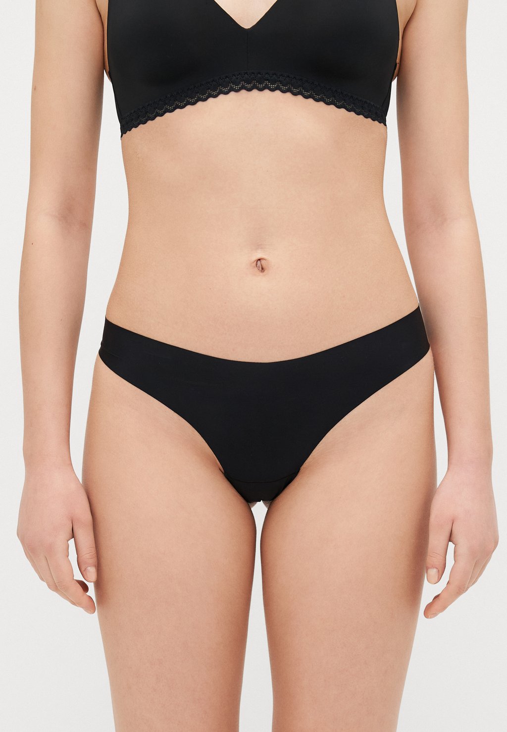 

Стринги THONG INVISIBLE HIGH LEG 3 PACK Lindex, бежевый