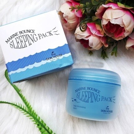 Маска для лица The Skin House — Marine Bounce Sleeping Pack Ультра-питательная ночная, 100 мл — фото 2