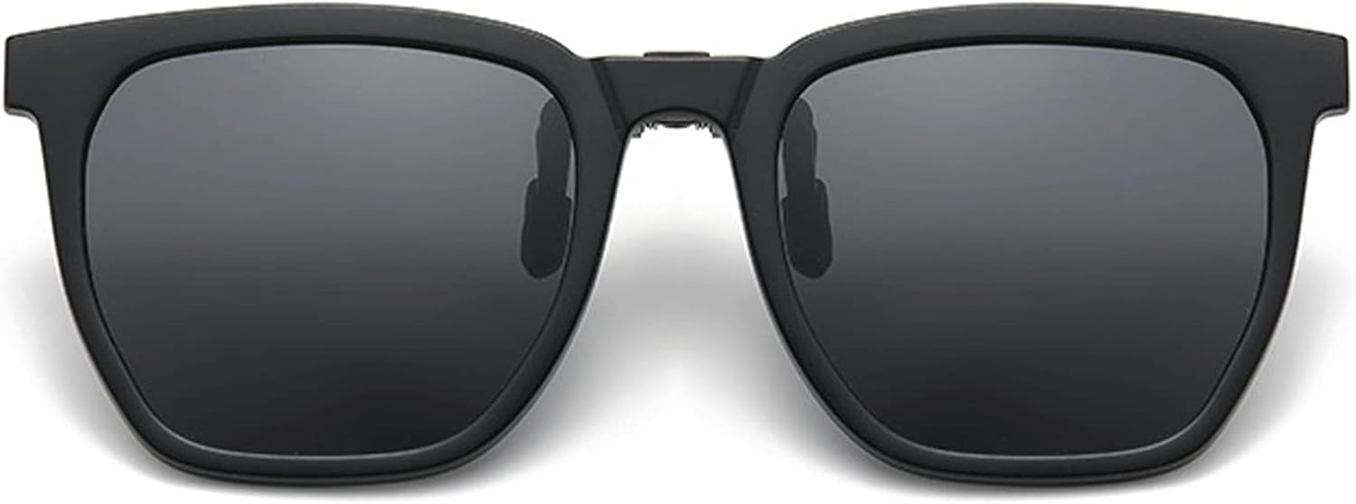 

Поляризованные солнцезащитные очки-клипсы для мужчин и женщин, надеваемые поверх очков с диоптриями, с защитой от УФ-излучения и прочной оправой TR90 FF FRAZALA, Black