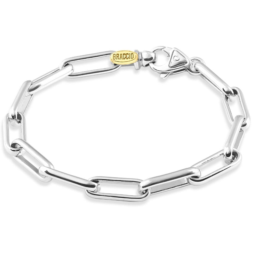 

Мужской браслет Fisher из 14-каратного золота (28 грамм) или платины (46 грамм) шириной 7 мм и длиной 8,5 дюйма Pompeii2, платиновый