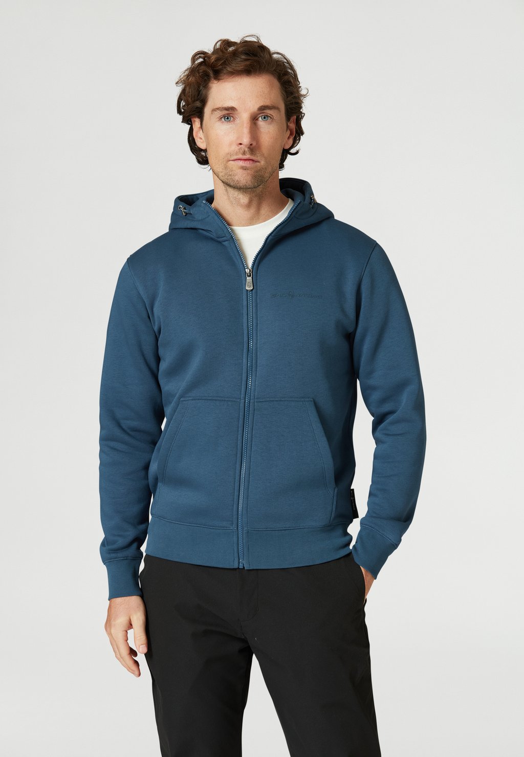 

Толстовка на молнии LOGO HOOD BOWMAN Sail Racing, синий