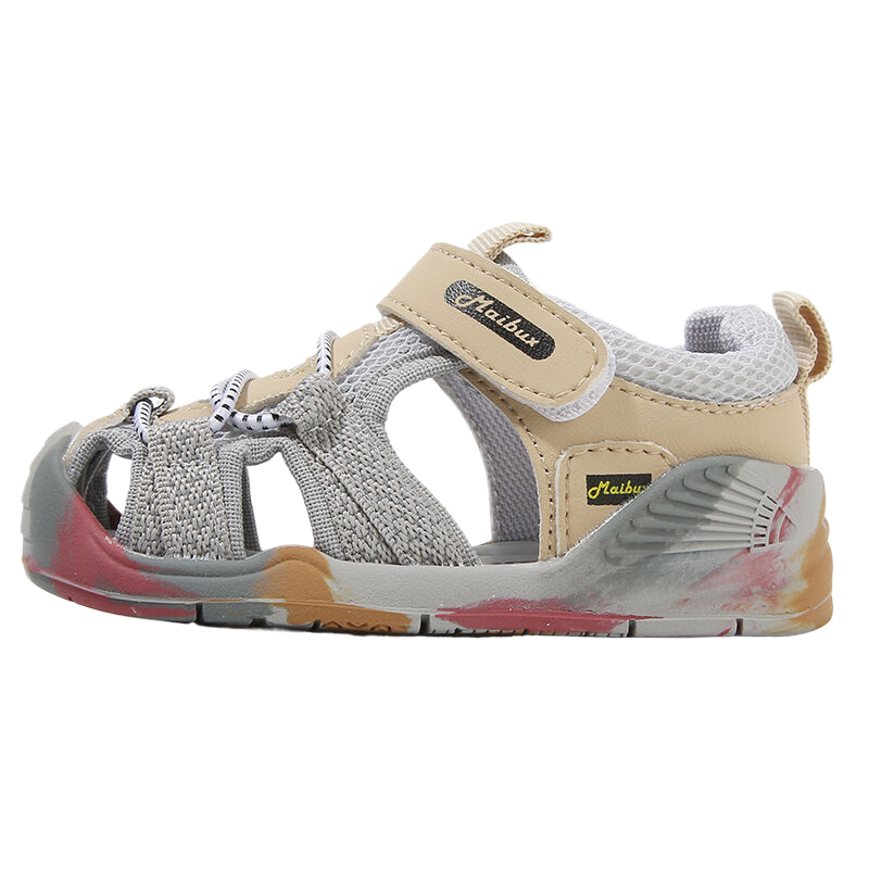 

Нескользящая и дышащая обувь для малышей MAIBUXIONG, бежевый