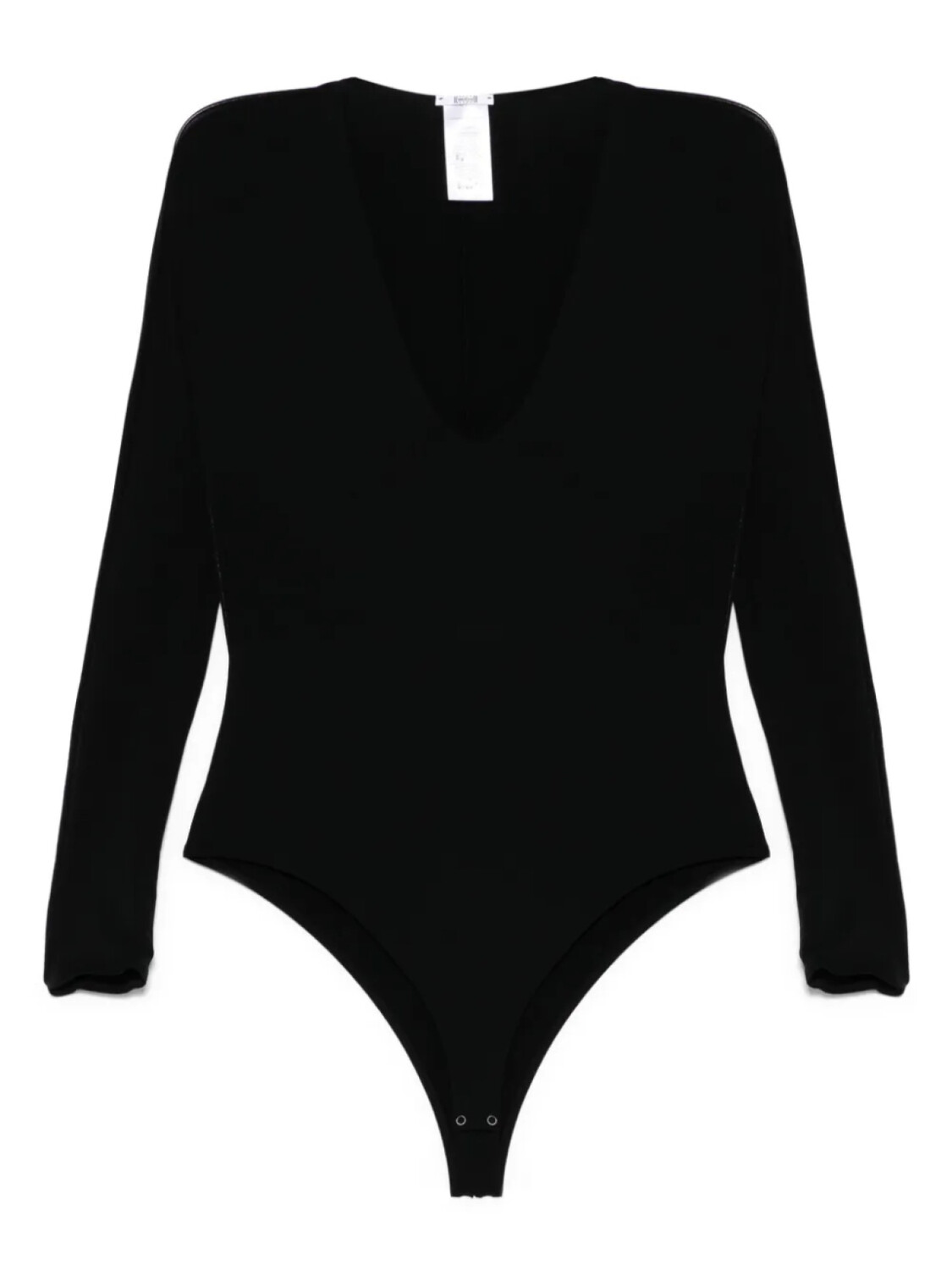 

Боди Wolford с V-образным вырезом, черный