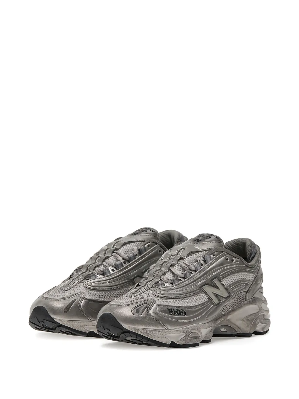 1000 кроссовки на шнуровке NEW BALANCE, серый — фото 2