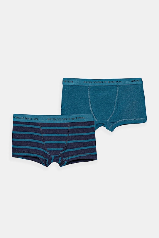 

Детские боксеры из двух пар United Colors Of Benetton, синий