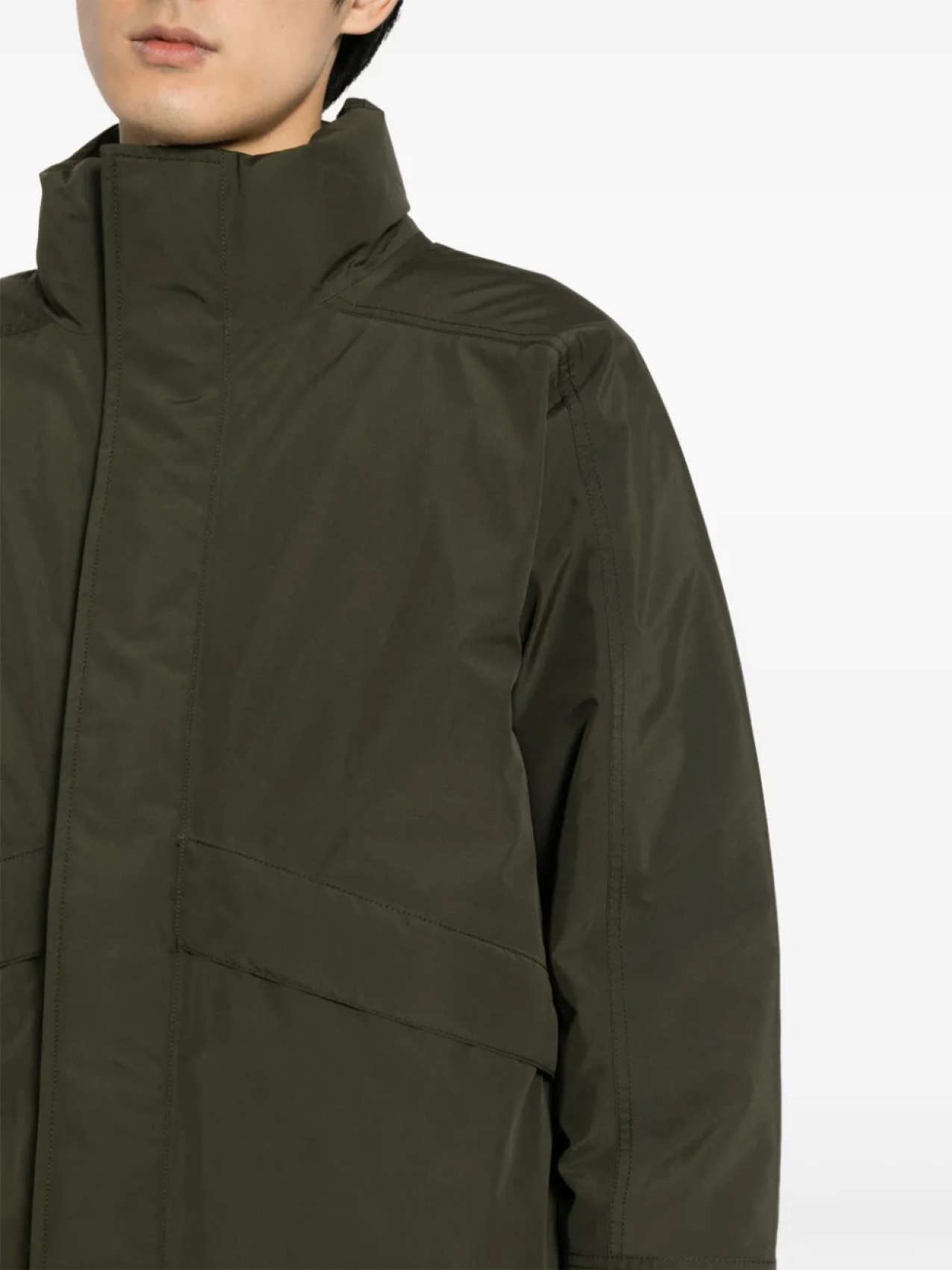 

Водонепроницаемая куртка-пуховик GORE-TEX Nanamica, зеленый