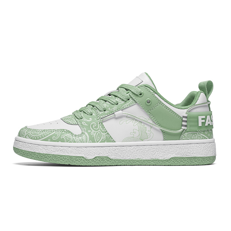 

Обувь для скейтбординга мужская Boogie Bear, White Green