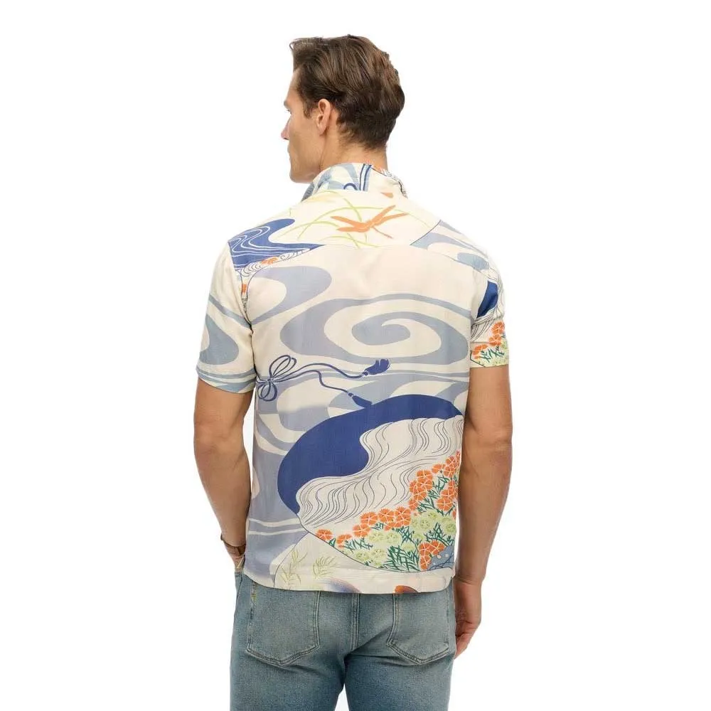 Рубашка с коротким рукавом Superdry Merchant Hawaiian, разноцветный — фото 2