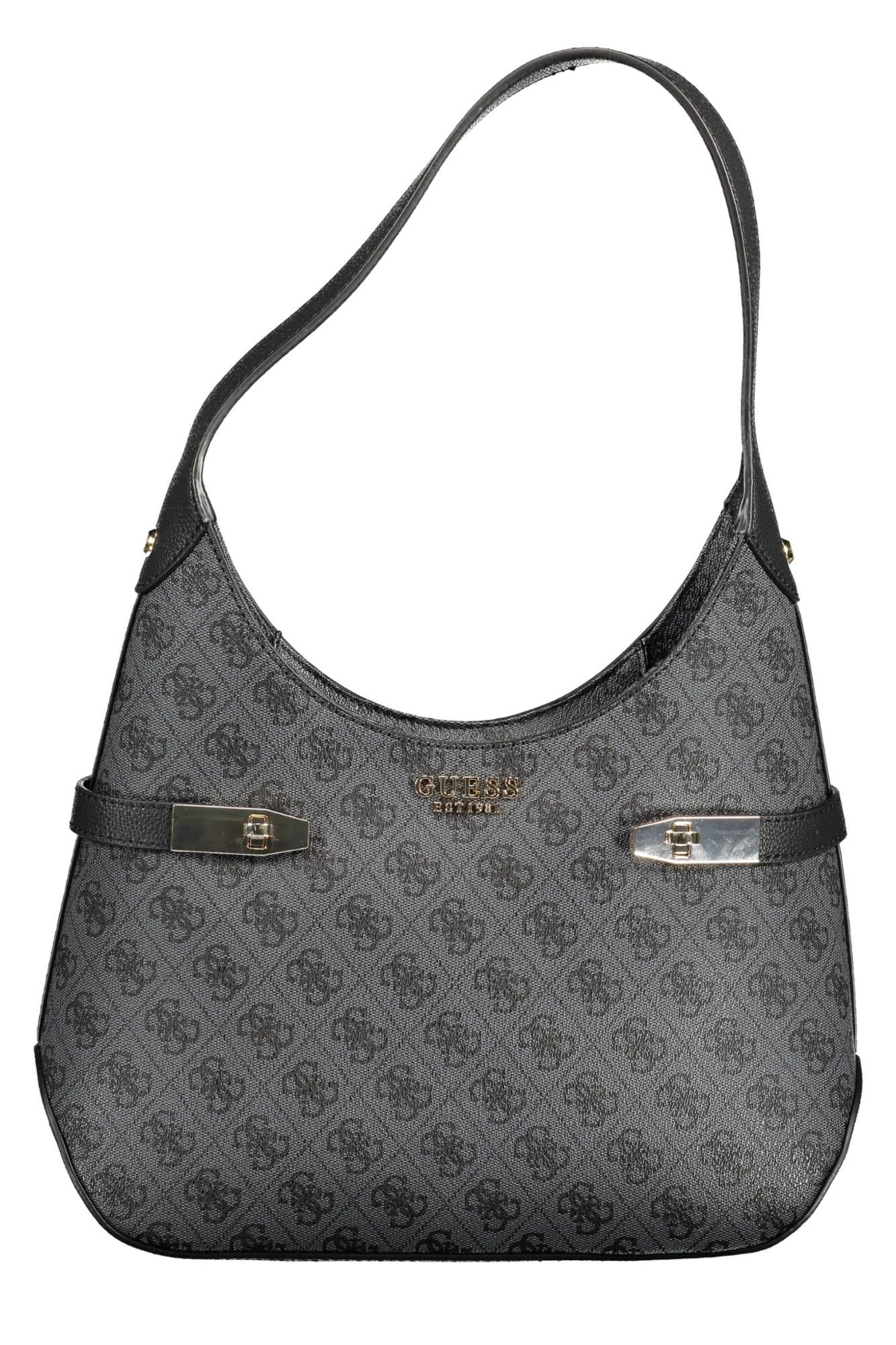 

Черная женская сумка из полиуретана Guess Shoes