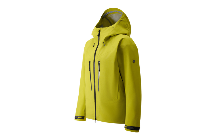 

Ветровка Level 1 для женщин: Waterproof, Windproof и Abrasion Resistant KOLON SPORT, желтый зеленый yg