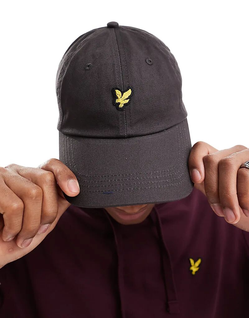 

Бейсболка темно-серого цвета Lyle & Scott