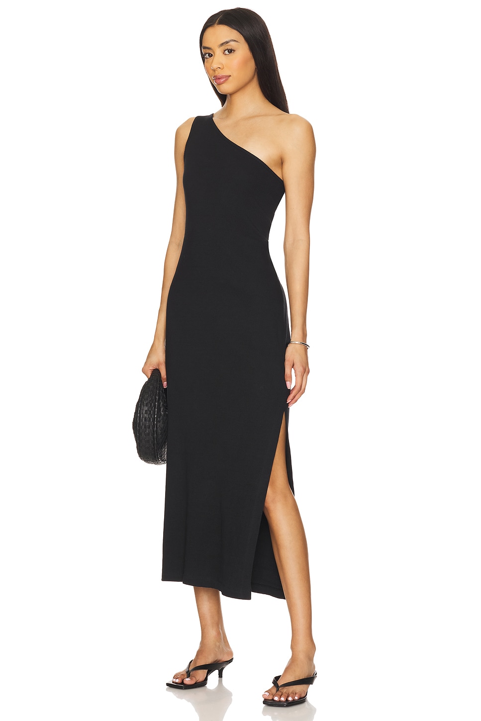 

Платье с одним плечом Jersey Seafolly, black