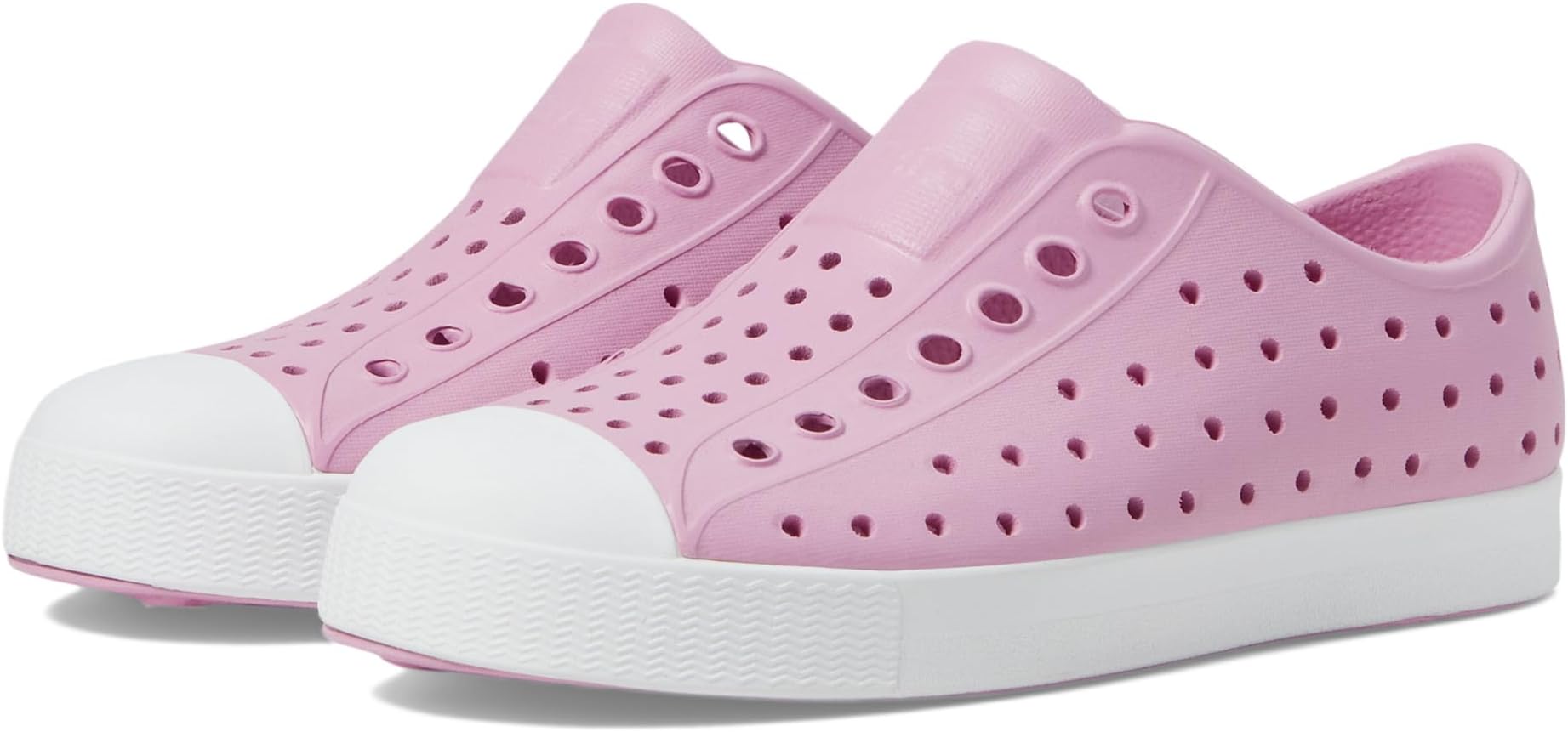 

Кроссовки Native Shoes Kids Jefferson, цвет Chillberry Pink/Shell White