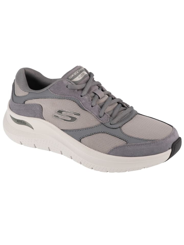 

Кроссовки на шнуровке Skechers, серый