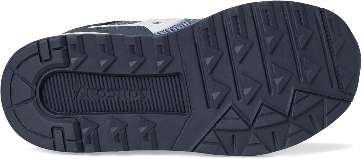 Детские кроссовки Saucony Unisex-Child Eclipse Kdz, белый/синий/темно-синий — фото 3
