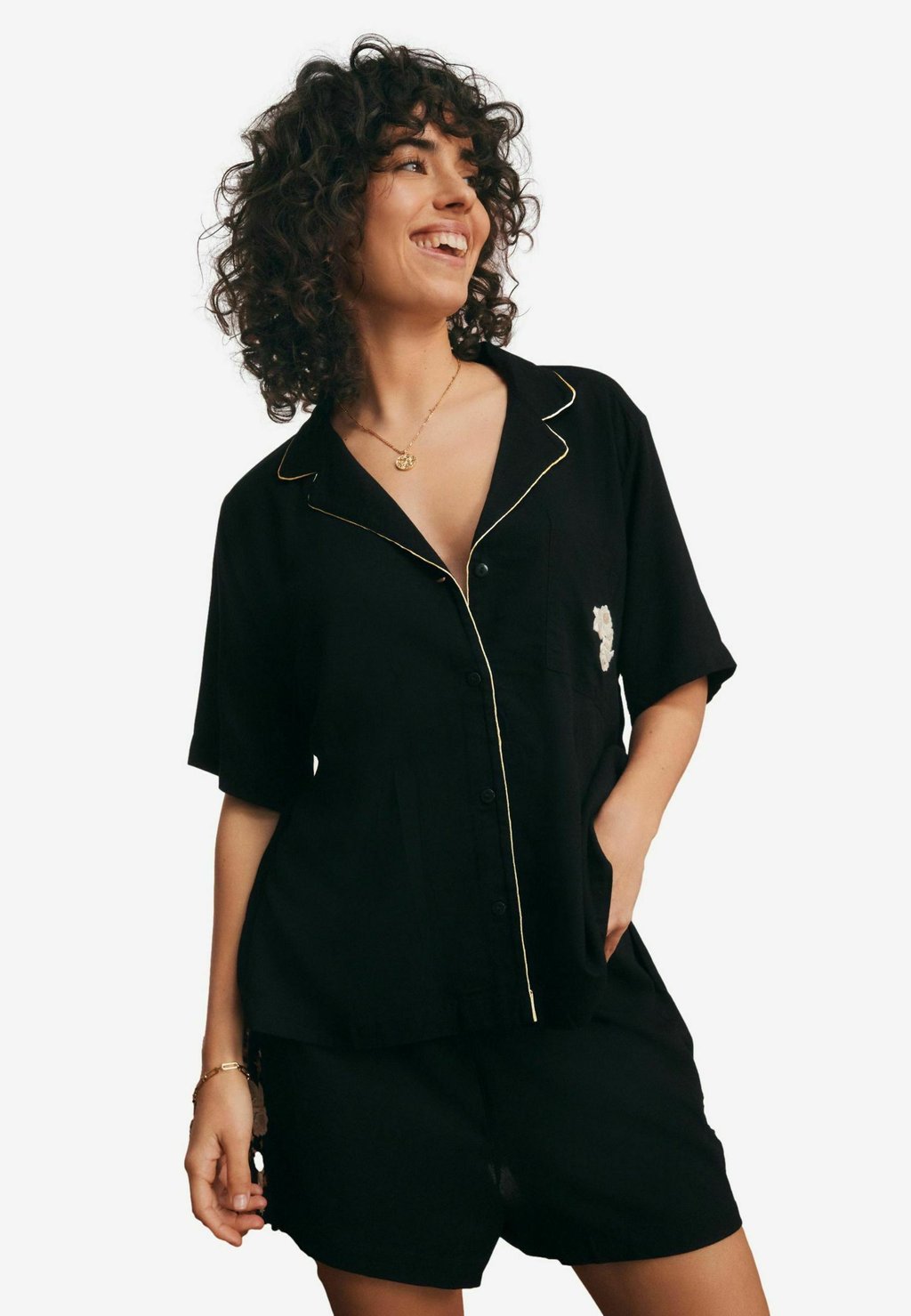 

Пижама REGULAR FIT - THROUGH DAIA SET - Pyjama set Rockett St George, черный