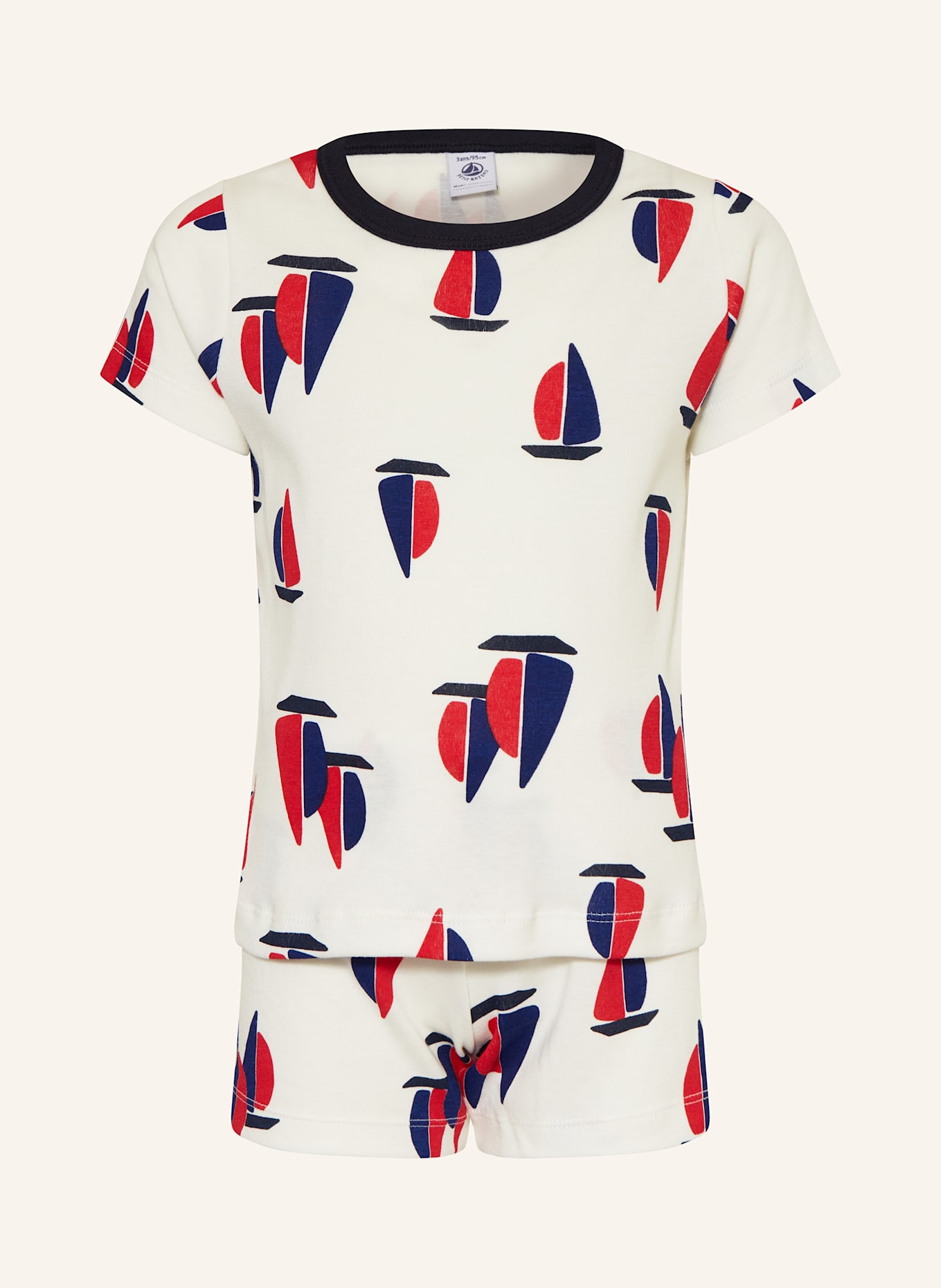 

Короткая пижама Petit Bateau, мультиколор