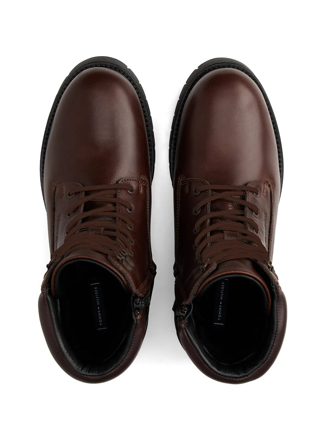 Ботинки на шнуровке Tommy Hilfiger, Brown — фото 3