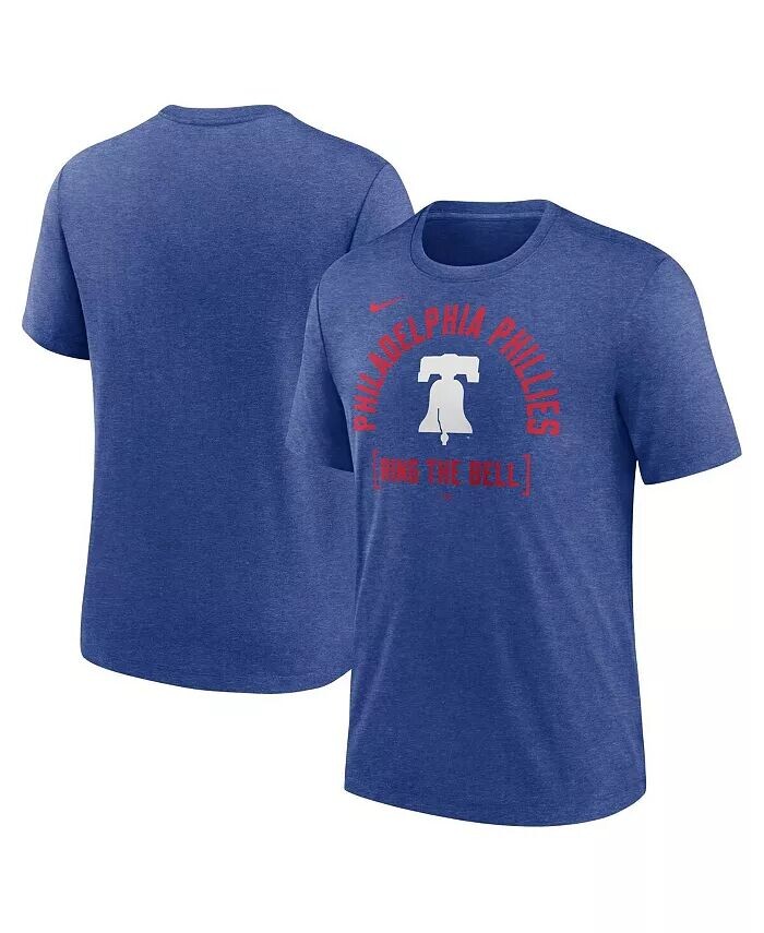 

Футболка мужская Heather Royal Philadelphia Phillies Swing Big Tri-Blend Nike