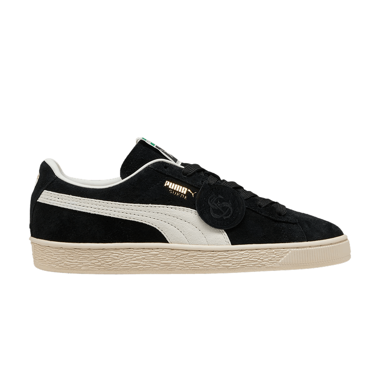 

Кроссовки Charles F. Stead x Suede 1 'Black White', черный