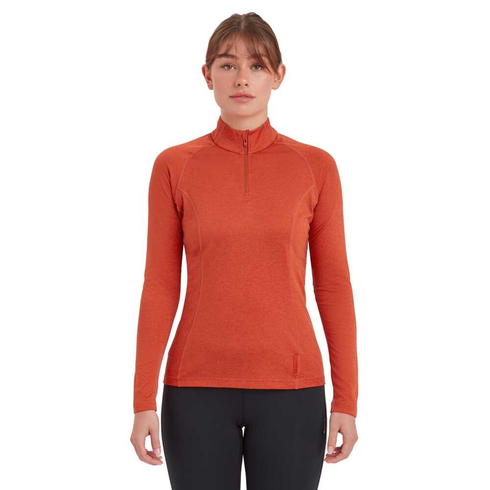 

Футболка с длинным рукавом Montane Dart 1/2 Zip, красный