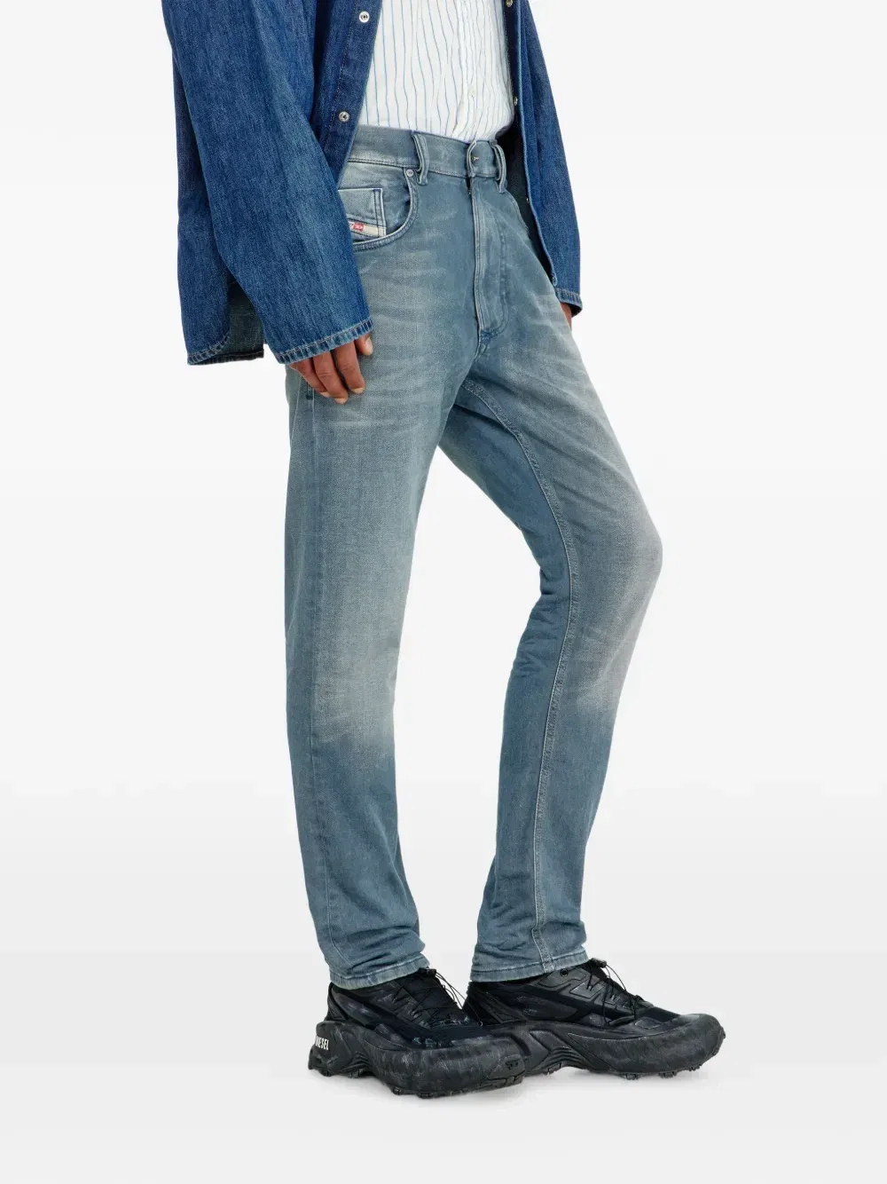 Прямые джинсы Joggjeans D-Krooley-BW 2032 DIESEL, синий — фото 4