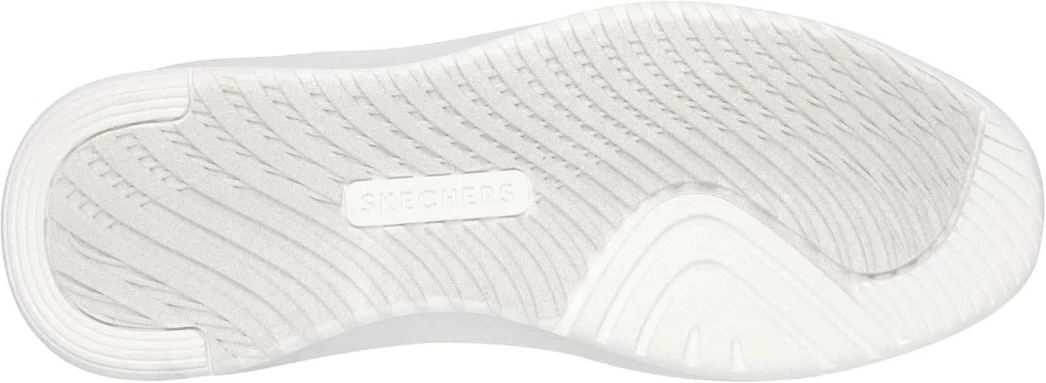 Мужские туфли Skechers Hands-Free Court Break Double Ventilated, White Opulent Garden — фото 4