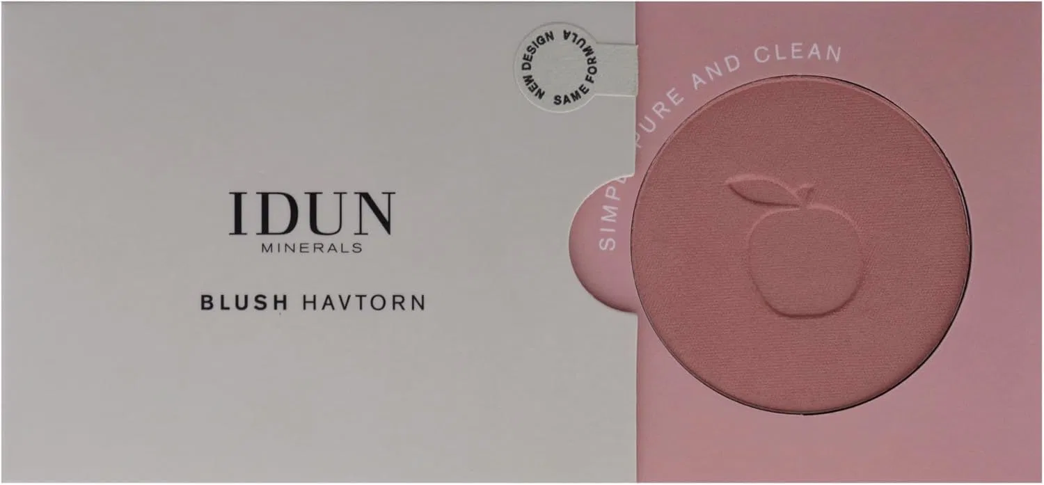 Румяна минеральные IDUN Minerals Havtorn Hub Tone бежево-розовые 5.9 г — фото 2