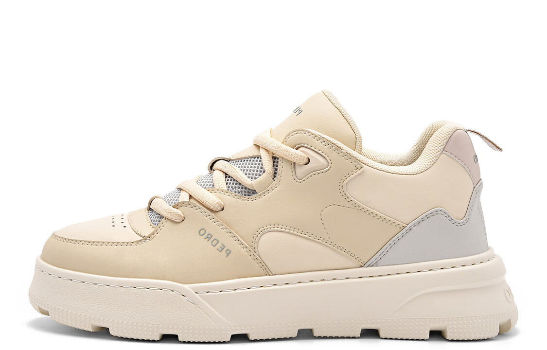 

Кроссовки PEDRO Skateboarding Shoes Women's Low-top Pastel Yellow, светло-желтый