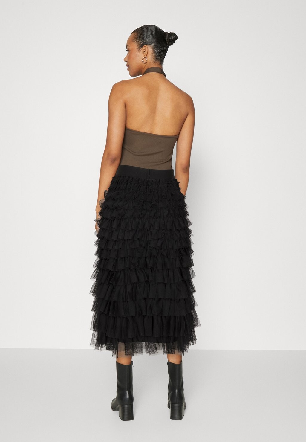 

Юбка А-силуэта ONLDIVEA SKIRT ONLY, черный