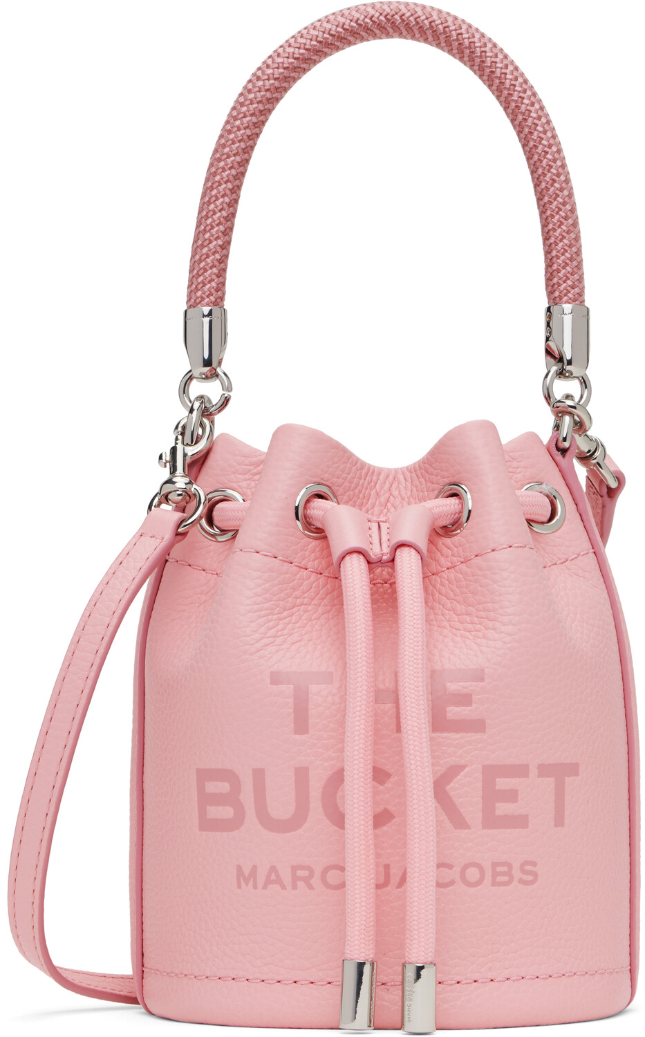 

Розовая сумка-ведро «The Leather Mini Bucket» Marc Jacobs, Розовый, Розовая сумка-ведро «The Leather Mini Bucket» Marc Jacobs