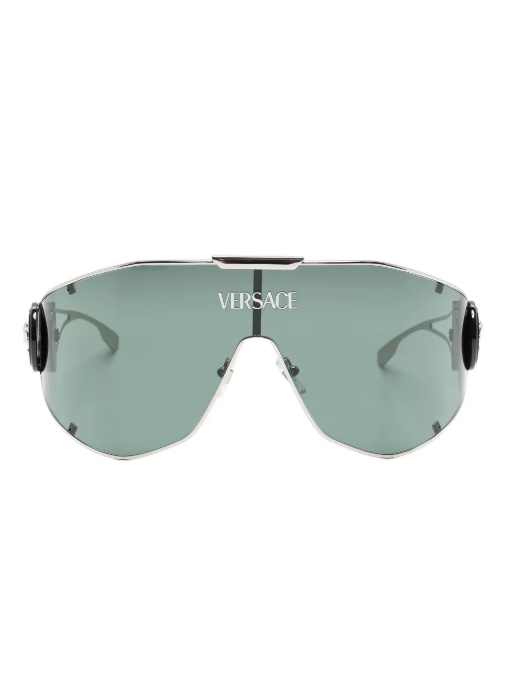 

Солнцезащитные очки Medusa в геометричной оправе Versace Eyewear, серый