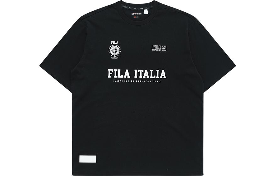 

Футболка мужская черная Fila Fusion, черный