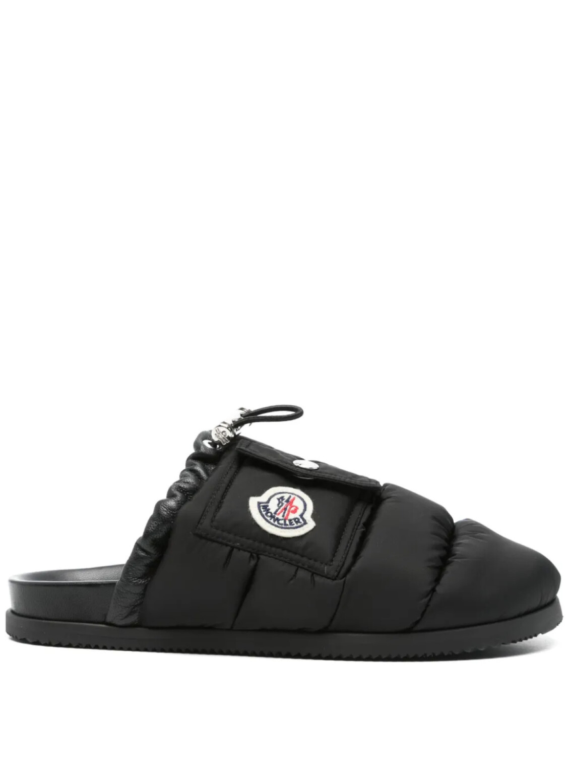 Тапочки Moncler Mon Pocket, черный