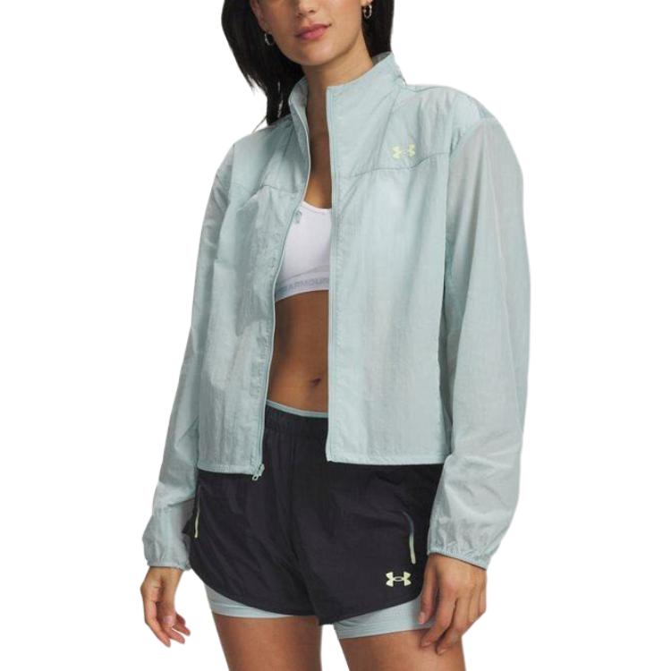 

Куртка для трейлраннинга Explor женская Under Armour, enamel синий (477)