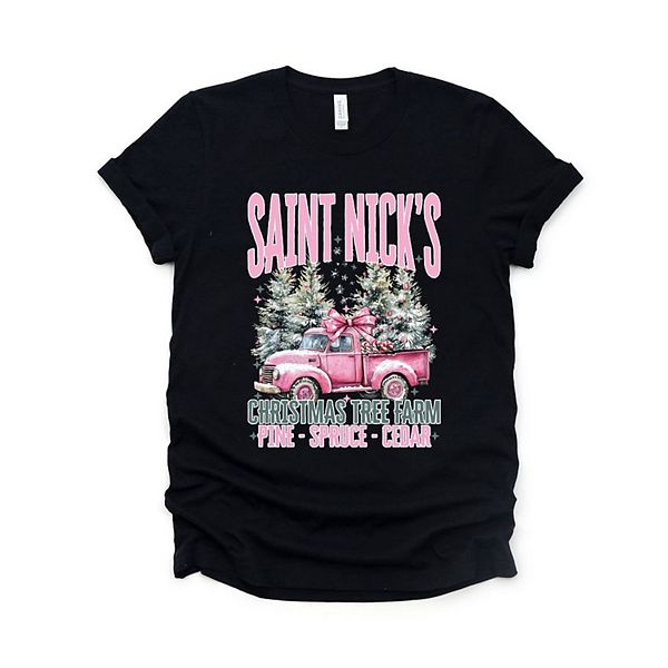 

Футболка с принтом Saint Nick's Farm Truck Simply Sage Market, Black, Черный, Футболка с принтом Saint Nick's Farm Truck Simply Sage Market, Black