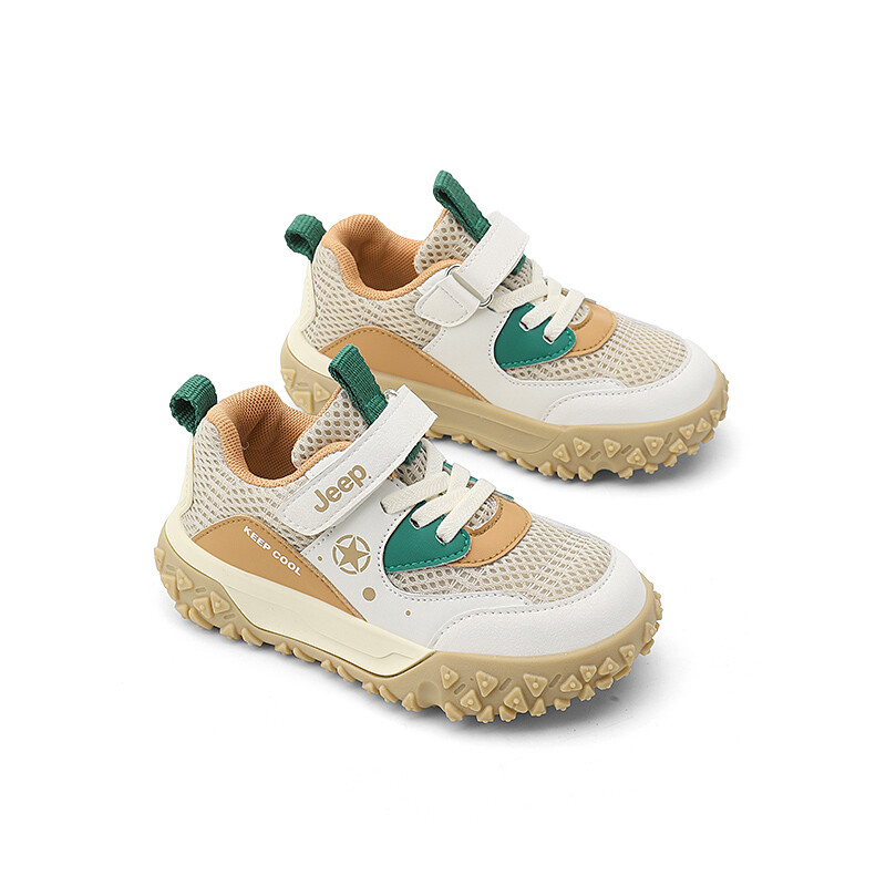 Кроссовки Jeep Toddler Shoes TD Low-top Khaki, хаки — фото 3