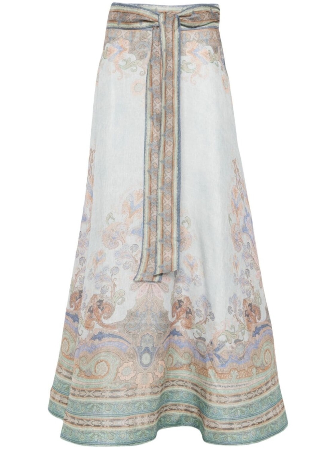 

ZIMMERMANN юбка макси Eden, синий
